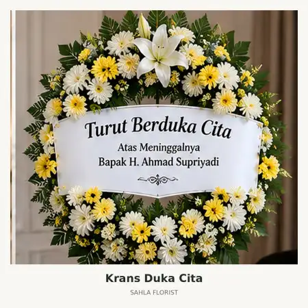 Krans Bunga Duka Rs Mayapada Kuningan